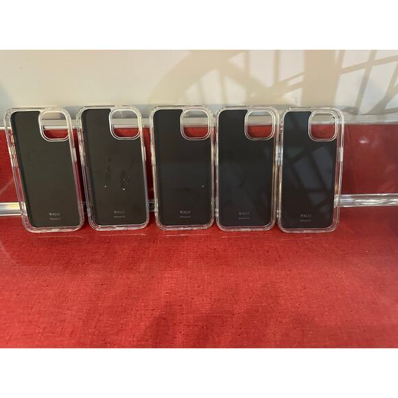 Lot of 5 Wali I Phone 15 New Unused Cases Credit Card Holder Finger Loop - Picture 15 of 16